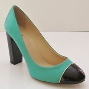 J. Crew Etta Cap Toe Heels 6 / 6.5